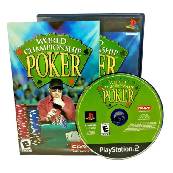 Crave World Championship Poker 1 and 2 Bundle (Sony PlayStation 2, 2004) 100% - Picture 2 of 7